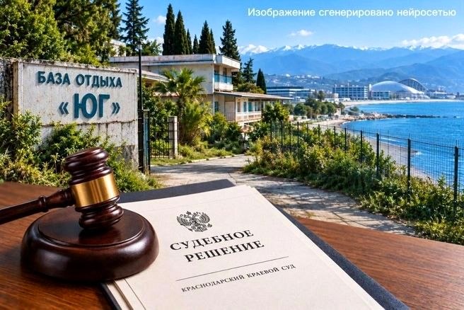 Базу отдыха «Юг» в Сириусе обязали снести из-за нецелевого использования земли